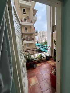 Balcony Image of 1118 Sq.ft 2 BHK Apartment / Flat for sale in Nyati Elan Central, Wagholi Pune for Rs. 8700000