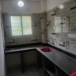 Kitchen Image of 1050 Sq.ft 3 BHK Apartment / Flat for sale in Thakurpukur Kolkata for Rs. 3500000