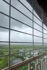 Balcony Image of 600 Sq.ft 2 BHK Builder Floor for rent in Puraniks City Reserva Phase 1, Kasarvadavali Thane for Rs. 25000