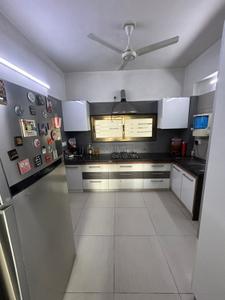 Kitchen Image of 2675 Sq.ft 4 BHK Apartment / Flat for sale in Goyal Riviera Harmony, Prahlad Nagar Ahmedabad for Rs. 25000000