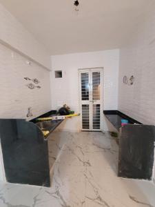 Kitchen Image of 1600 Sq.ft 3 BHK Apartment / Flat for rent in Yogeshwar Shivalik Sky, Pathardi Phata Nashik for Rs. 17000