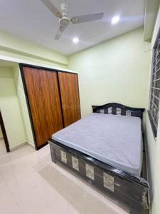 Bedroom Image of 800 Sq.ft 1 BHK Apartment / Flat for rent in Manikonda Hyderabad for Rs. 23000