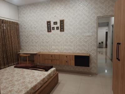 Bedroom Image of 900 Sq.ft 2 BHK Apartment / Flat for rent in Kumar Pebble Park, Hadapsar Pune for Rs. 18500