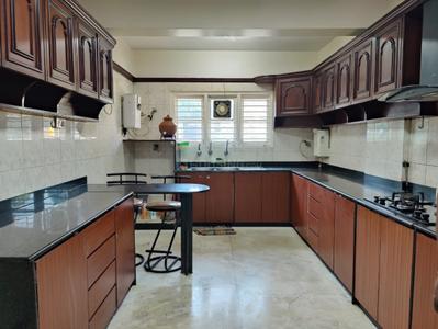Kitchen Image of 3800 Sq.ft 4 BHK Builder Floor for rent in Trinity Ritual Malleshwaram, Malleswaram Bengaluru for Rs. 105000
