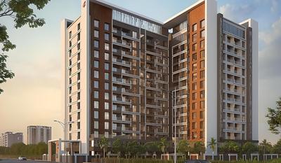 Image of 1250 Sq.ft 3 BHK Apartment / Flat for sale in Esbee Azura, Keshav Nagar, Pune for Rs. 9600000