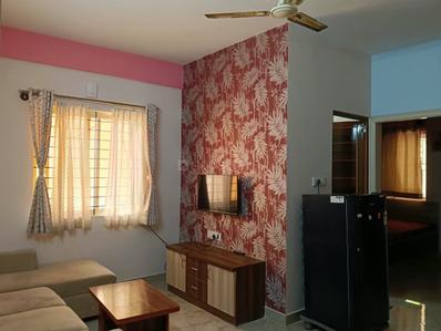 Hall Image of 400 Sq.ft 1 BHK Independent House for rent in Hulimavu Bengaluru for Rs. 28000