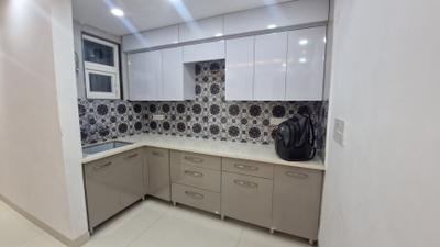 Kitchen Image of 1000 Sq.ft 3 BHK Builder Floor for sale in Pochanpur Colony New Delhi for Rs. 9500000