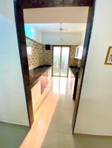 Kitchen Image of 650 Sq.ft 2 BHK Apartment / Flat for sale in Balaji Platinum, Virar West Virar for Rs. 4500000