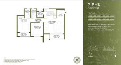 Image of 1274 Sq.ft 2 BHK Apartment / Flat for sale in Chikkakannalli, Bengaluru for Rs. 17600000