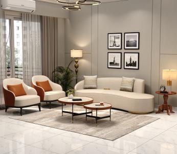 Hall Image of 1050 Sq.ft 2 BHK Apartment / Flat for rent in Raymond Ten X Era Raymond Realty Tower A, Thane West Thane for Rs. 58000