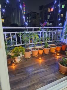 Balcony Image of 1570 Sq.ft 3 BHK Apartment / Flat for sale in Cybercity Stone Ridge, Borabanda Hyderabad for Rs. 14000000