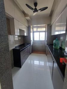 Kitchen Image of 720 Sq.ft 1 BHK Apartment / Flat for rent in Bhagwati Space Conventure Skylon, Kalyan East Kalyan for Rs. 18500