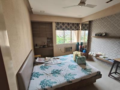Bedroom Image of 960 Sq.ft 2 BHK Apartment / Flat for rent in Vijay Wimbeldon Park, Thane West Thane for Rs. 55000