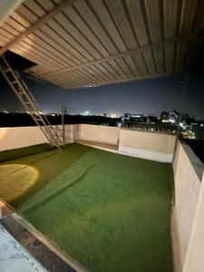 Balcony Image of 700 Sq.ft 1 BHK Apartment / Flat for rent in Manglam Construction Paradise, Saket Nagar Indore for Rs. 16500