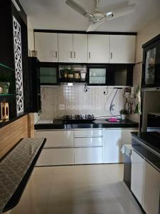 Kitchen Image of 640 Sq.ft 1 BHK Apartment / Flat for sale in Godrej Horizon, Mohammed Wadi Pune for Rs. 3200000