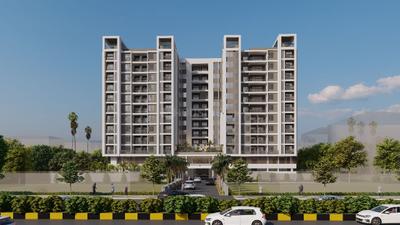 Image of 1053 Sq.ft 2 BHK Apartment / Flat for sale in V Top Valonia, Punawale, Pune for Rs. 7700000
