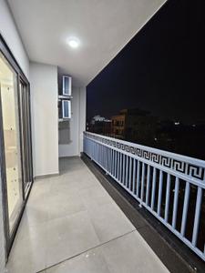 Balcony Image of 758 Sq.ft 1 BHK Apartment / Flat for rent in Goyal Prime Plaza, Bodakdev Ahmedabad for Rs. 15000