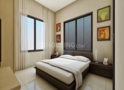 Bedroom Image of 1001 Sq.ft 2 BHK Apartment / Flat for sale in Shramsafalya Sai Miracle, Deepali Nagar Nashik for Rs. 5063000