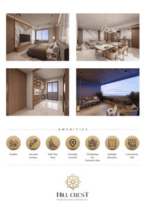 Image of 1560 Sq.ft 3 BHK Apartment / Flat for sale in Sanchar Nagar Main, Indore for Rs. 16965000