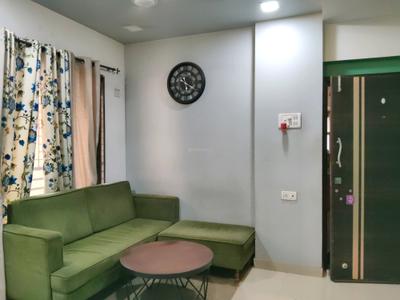 Living Room Image of 630 Sq.ft 1 BHK Apartment / Flat for sale in Bhakti Pearl, Kasarvadavali Thane for Rs. 4900000