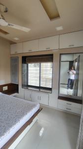 Bedroom Image of 1500 Sq.ft 3 BHK Apartment / Flat for rent in Rane Nagar Nashik for Rs. 36000