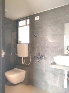 Common Bathroom Image of 940 Sq.ft 2 BHK Apartment / Flat for sale in Shripal Sattva, Vasai West Vasai for Rs. 5750000