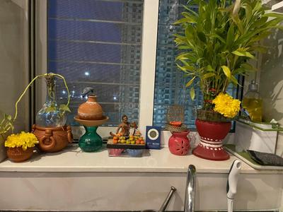 Hall Image of 800 Sq.ft 2 BHK Apartment / Flat for sale in Lodha Amara, Kolshet Thane for Rs. 12500000