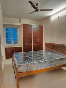 Bedroom Image of 860 Sq.ft 1 BHK Apartment / Flat for rent in Gachibowli Hyderabad for Rs. 25000
