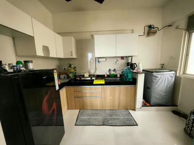 Kitchen Image of 816 Sq.ft 2 BHK Apartment / Flat for sale in Nyati Elan, Wagholi Pune for Rs. 5750000