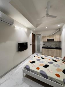 Bedroom Image of 350 Sq.ft 1 RK Builder Floor for rent in Sector 46 Gurgaon for Rs. 22000