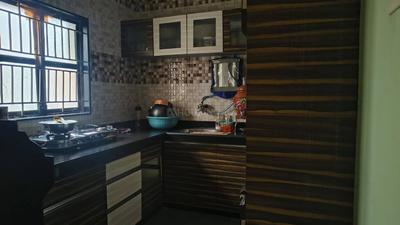 Kitchen Image of 1000 Sq.ft 2 BHK Apartment / Flat for sale in Isanpur Ahmedabad for Rs. 4000000