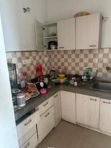 Kitchen Image of 610 Sq.ft 1 BHK Apartment / Flat for rent in Shri Radha Valley, Radha Valley Mathura for Rs. 17000
