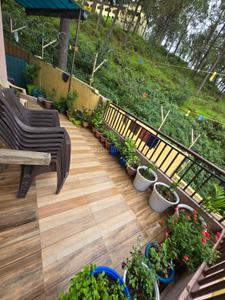 Balcony Image of 1500 Sq.ft 3 BHK Apartment / Flat for sale in Omkar Apartments, Village Sail Almora for Rs. 6600000