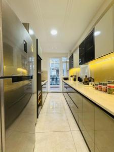 Kitchen Image of 1800 Sq.ft 3 BHK Apartment / Flat for sale in Peer Muchalla Zirakpur for Rs. 8500000