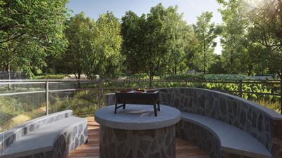 Balcony Image of 1300 Sq.ft 2 BHK Apartment / Flat for sale in Godrej The Greenfront At Godrej Park World, Hinjawadi Pune for Rs. 11000000