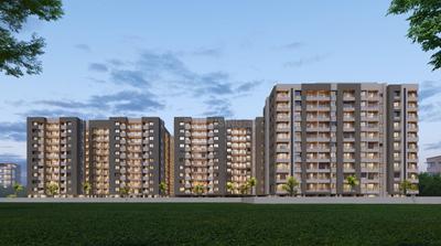 Image of 978 Sq.ft 2 BHK Apartment / Flat for sale in Ritzz City, Lohegaon, Pune for Rs. 7600000