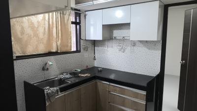 Kitchen Image of 670 Sq.ft 1 BHK Apartment / Flat for sale in Bhoomi Samarth, Goregaon East Mumbai for Rs. 11600000