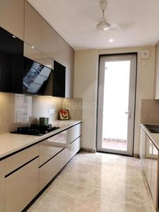 Kitchen Image of 2100 Sq.ft 3 BHK Builder Floor for rent in Sector 42 Gurgaon for Rs. 80000