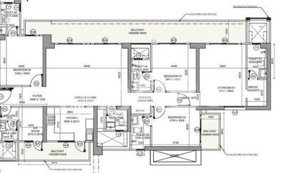 Image of 2700 Sq.ft 4 BHK Apartment / Flat for sale in Godrej Arden, Sigma III, Greater Noida for Rs. 40000000