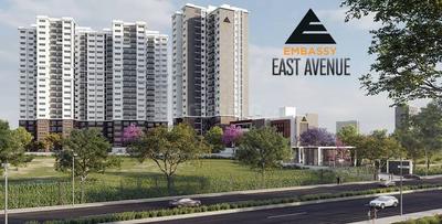 Image of 1186 Sq.ft 2 BHK Apartment / Flat for sale in Embassy East Avenue, Hoodi, Bengaluru for Rs. 18500000