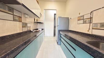 Kitchen Image of 900 Sq.ft 2 BHK Apartment / Flat for rent in Marathon Nexzone, Panvel Navi Mumbai for Rs. 27600