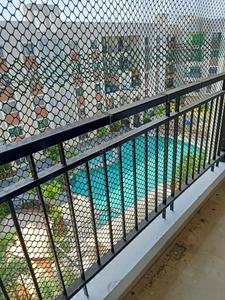 Balcony Image of 1552 Sq.ft 3 BHK Apartment / Flat for rent in Perumbakkam Chennai for Rs. 28001