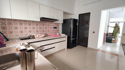 Kitchen Image of 3600 Sq.ft 4 BHK Villa for rent in Goyal Green Park, Shantipura Ahmedabad for Rs. 90000