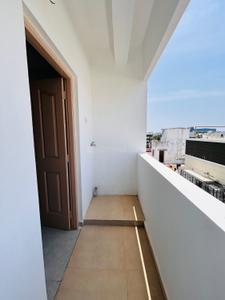 Balcony Image of 1406 Sq.ft 3 BHK Apartment / Flat for sale in Karapakkam Chennai for Rs. 12000000