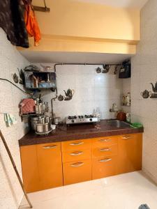 Kitchen Image of 350 Sq.ft 1 RK Apartment / Flat for sale in Ghansoli Navi Mumbai for Rs. 4800000