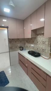 Kitchen Image of 650 Sq.ft 2 BHK Apartment / Flat for rent in Vashi Navi Mumbai for Rs. 42000