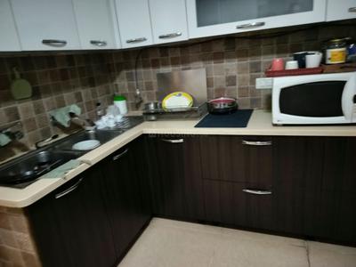 Kitchen Image of 2400 Sq.ft 3 BHK Independent House for rent in Sector 15 Part 2 Gurgaon for Rs. 80000