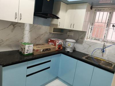 Kitchen Image of 1350 Sq.ft 2 BHK Apartment / Flat for rent in Marathahalli Bengaluru for Rs. 39000