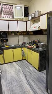 Kitchen Image of 1500 Sq.ft 3 BHK Builder Floor for rent in Navlakha Indore for Rs. 35000