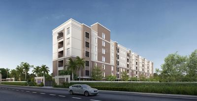 Image of 945 Sq.ft 2 BHK Apartment / Flat for sale in Ottiyambakkam, Chennai for Rs. 6500000